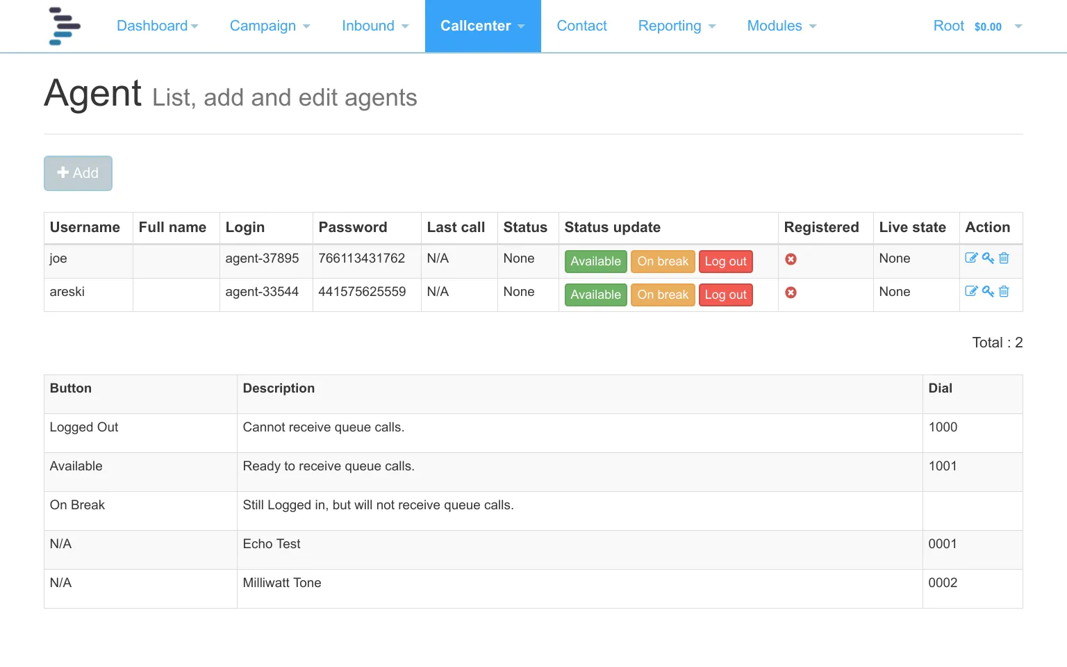 callcenter dialerai agent