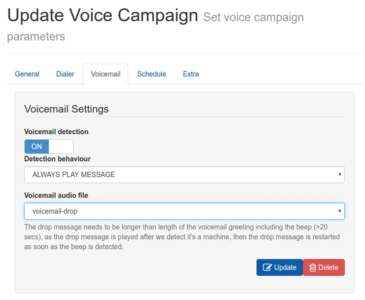 Voicemail detection